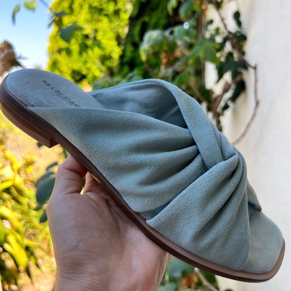 Kelsi Dagger Green Sandals